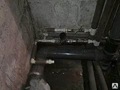 фото Замена подводящих кранов в промышленных и жилых зданиях