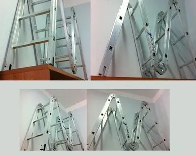 фото Лестница трансформер Алюмет 4х4 облегченный и ПРОФИ