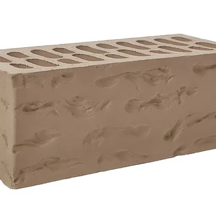 Фото №0 Кирпич лицевой керамический Мокко «Орех» пустотелый полуторный