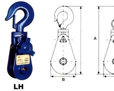 фото Блок шкивовый усиленный с проушиной LS
