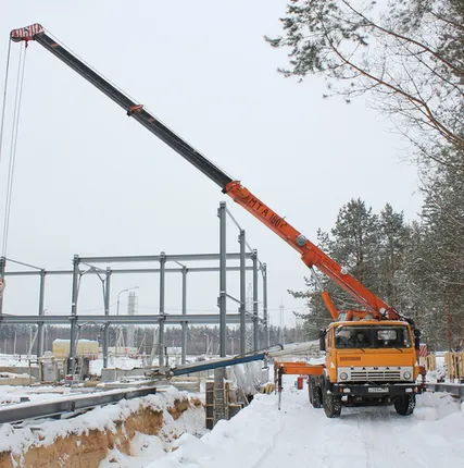 Фото №0 Работа автокрана
