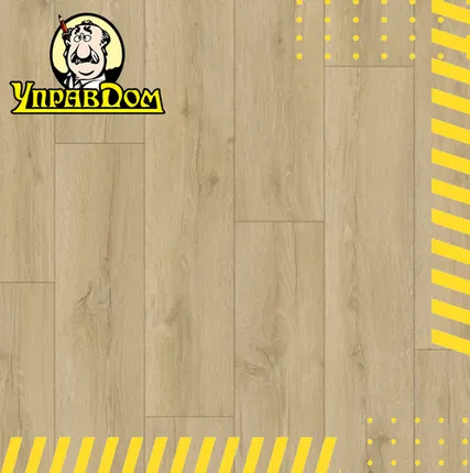 Фото №0 Ламинат Quick-Step Quick Step Classic Plus Hydro (RUS) CLH 4084 Дуб бежевый рустикальный