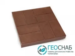 фото Тротуарная плитка полимерпесчаная 450 х 450 х 30