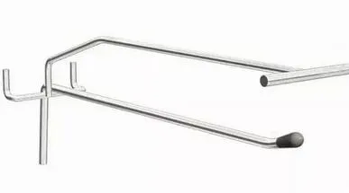 фото Крючок к перф. один. с ценником 300мм, d-4,8мм цинк