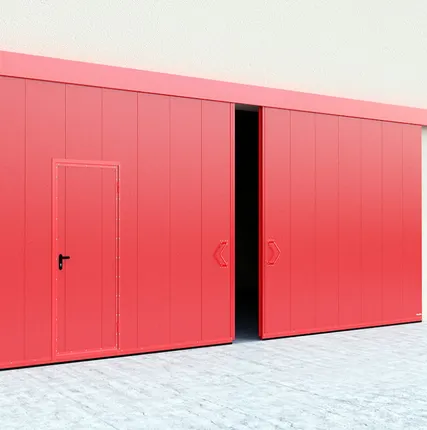 Фото №0 Ворота противопожарные сдвижные (откатные)