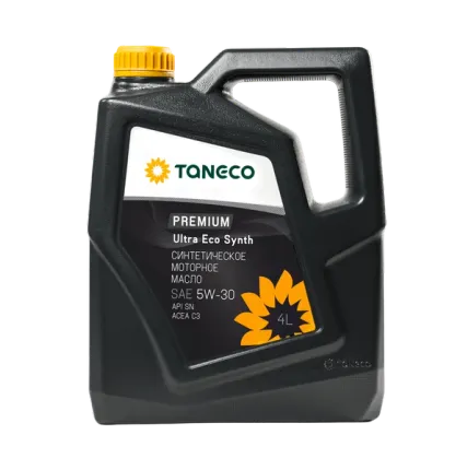 Фото №0 Масло моторное синтетическое TANECO Premium Ultra Eco Synth 5W-30 4 л 5W-30