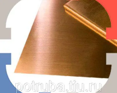 фото Бронзовый лист 12 мм БрНБТ