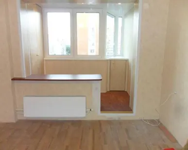 фото Отделка балконов и лоджий.