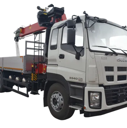 Фото №0 Манипулятор Isuzu Giga (борт 10 т, стрела 5 т)