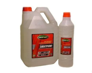 фото Электролит 1л; 5л; OILRIGHT