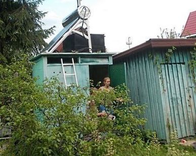 фото Солнечный коллектор "Дачник"