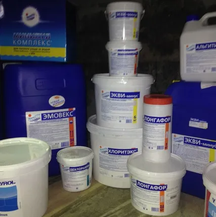 Фото №0 Лонгафор органический хлор - 90% табл. 200 гр, ведро