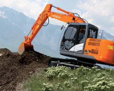фото Новый Экскаватор ZX130-5G