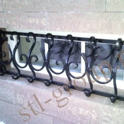 Фото №0 Кованая решетка 006