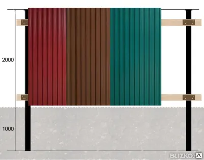 Фото №0 Установка забора