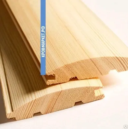 Фото №0 Блок-хаус 36х135х3000 мм сорт АВ