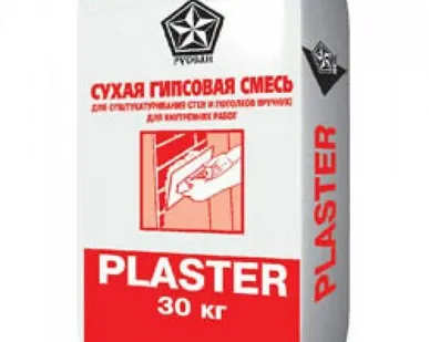фото Штукатурка гипсовая смесь Plaster 30 кг