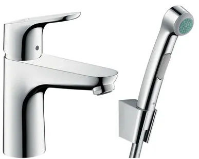 фото Смеситель для раковины Hansgrohe Focus 31927000 с гигиеническим душем