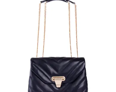 фото Черная сумка на цепочке Виттория TJ COLLECTION YT 5218811 BLI