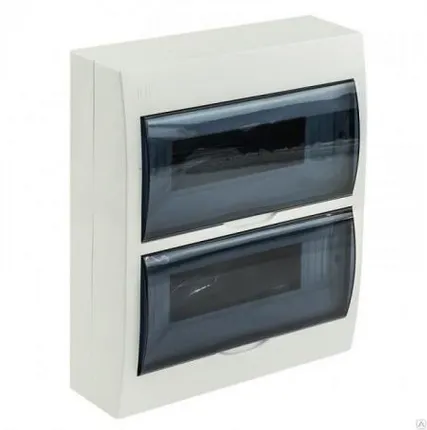 Фото №0 Щит навесной пластиковый ЩРн-П-24 IP41 ИЭК