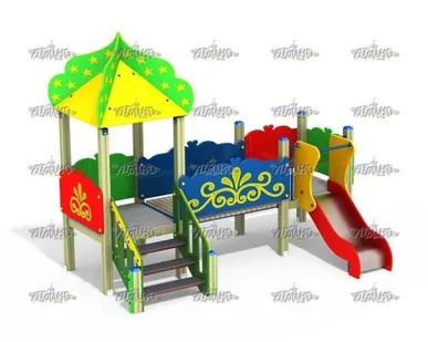 фото Детский игровой комплекс Звездочет Н=700