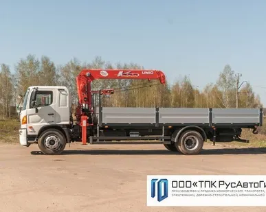 фото Манипулятор HINO 500 c КМУ Unic 554