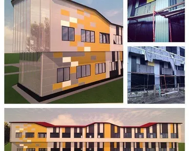 фото Строительство быстровозводимых зданий из ЛСТК