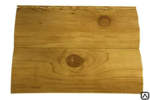 Фото №0 Металлический сайдинг РЫЖЕЕ (КРАСНОЕ) БРЕВНО по размерам заказчика