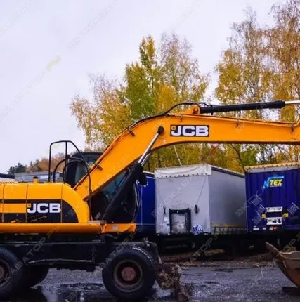 Фото №0 Аренда колесного экскаватора JCB JS 200W, Воскресенск