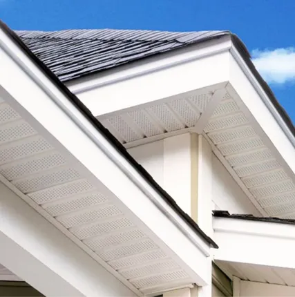 Фото №0 Сайдинг потолочный перфорированный "Софит"