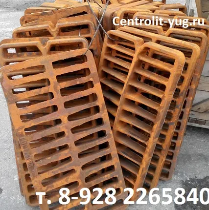 Фото №0 Решетка чугунная