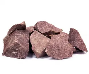 Фото №0 Огненный камень Огненный камень Кварцит малиновый (20 кг), коробка