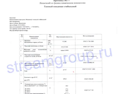 фото Стабильный газовый конденсат ("Усинск")