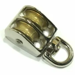 фото Блок двойной металл никель- 7мм (1) 25