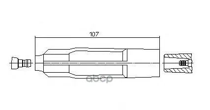 Фото №0 Наконечник Свечной Mer W124/W202/W210/W140/ 1.8-3.2/36Amg 91- BREMI арт. 133432