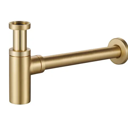 Фото №0 R600.20.03 ЗОЛОТОЙ САТИН Сифон для раковины RAGLO