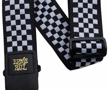 фото Ремень для гитары ERNIE BALL 4149 Jacquard Black and White Checkered