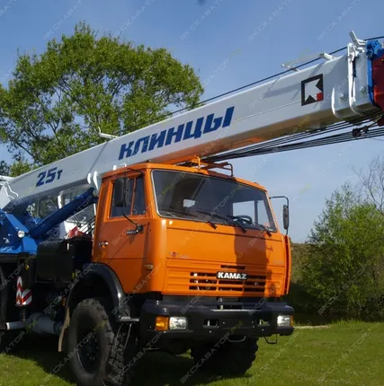 Фото №0 Аренда автокрана (автомобильного крана) Клинцы КС-55713-6К-3, Красноярск