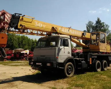 фото Аренда автокрана, крана КамАЗ-43118 Клинцы КС-45719-7А 20 тонн