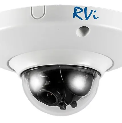 Фото №0 Антивандальная IP-камера видеонаблюдения RVI-IPC74 "рыбий глаз"