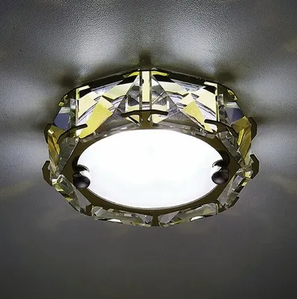 Фото №0 Светильник встраиваемый LED 4W 4200K круг S40 G/W золото матовый Ambrella