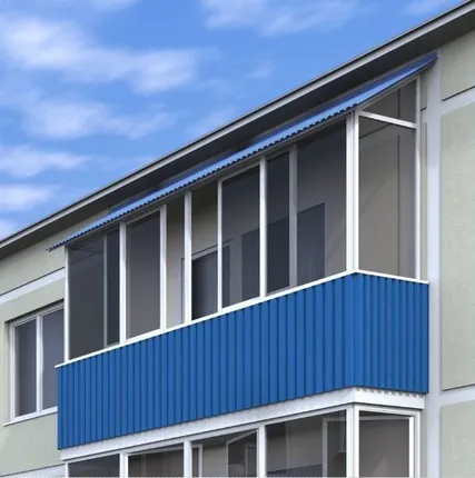 Фото №0 Установка балкона ПВХ и крышы