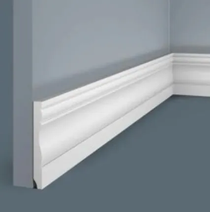 Фото №0 Плинтус PX015, 80x11, Экополимер