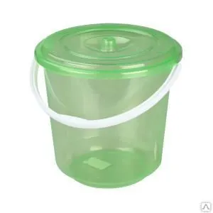 Фото №0 Ведро "Хозяюшка" 10 литров с крышкой