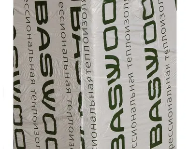 фото Плиты теплоизоляционные BASWOOL СТАНДАРТ 50-60 (НГ)1200х600х50/ 2,16м2