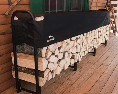 фото Дровница для дома и сада