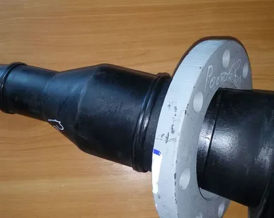 фото Втулка полиэтиленовая под фланец ДУ 110 кор.ПЭ 100 SDR11