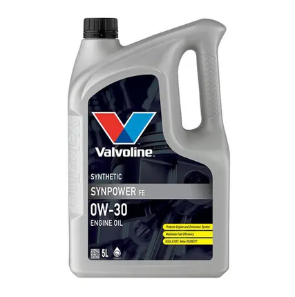 Фото №0 Масло моторное синт. Valvoline SYNPOWER FE 0W30 (e5L)
