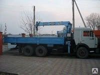 фото Аренда манипулятора КАМАЗ стрела 3 т