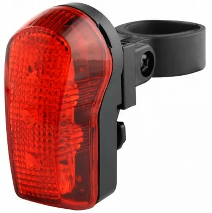 Фото №0 Фонарь задний JY-173T-1 7 светодиодов 3 режима красно-чёрный